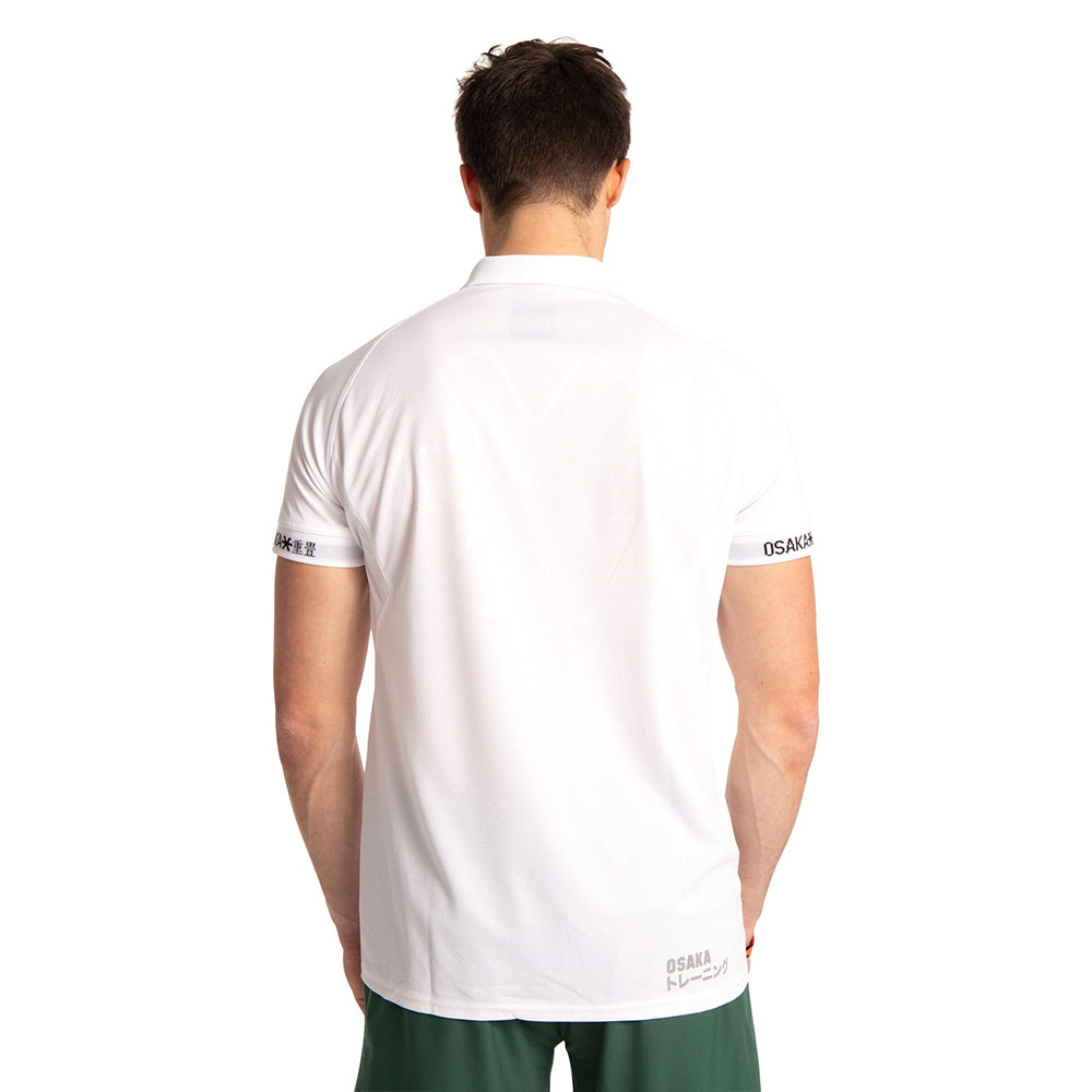 Osaka Men Polo Jersey | White