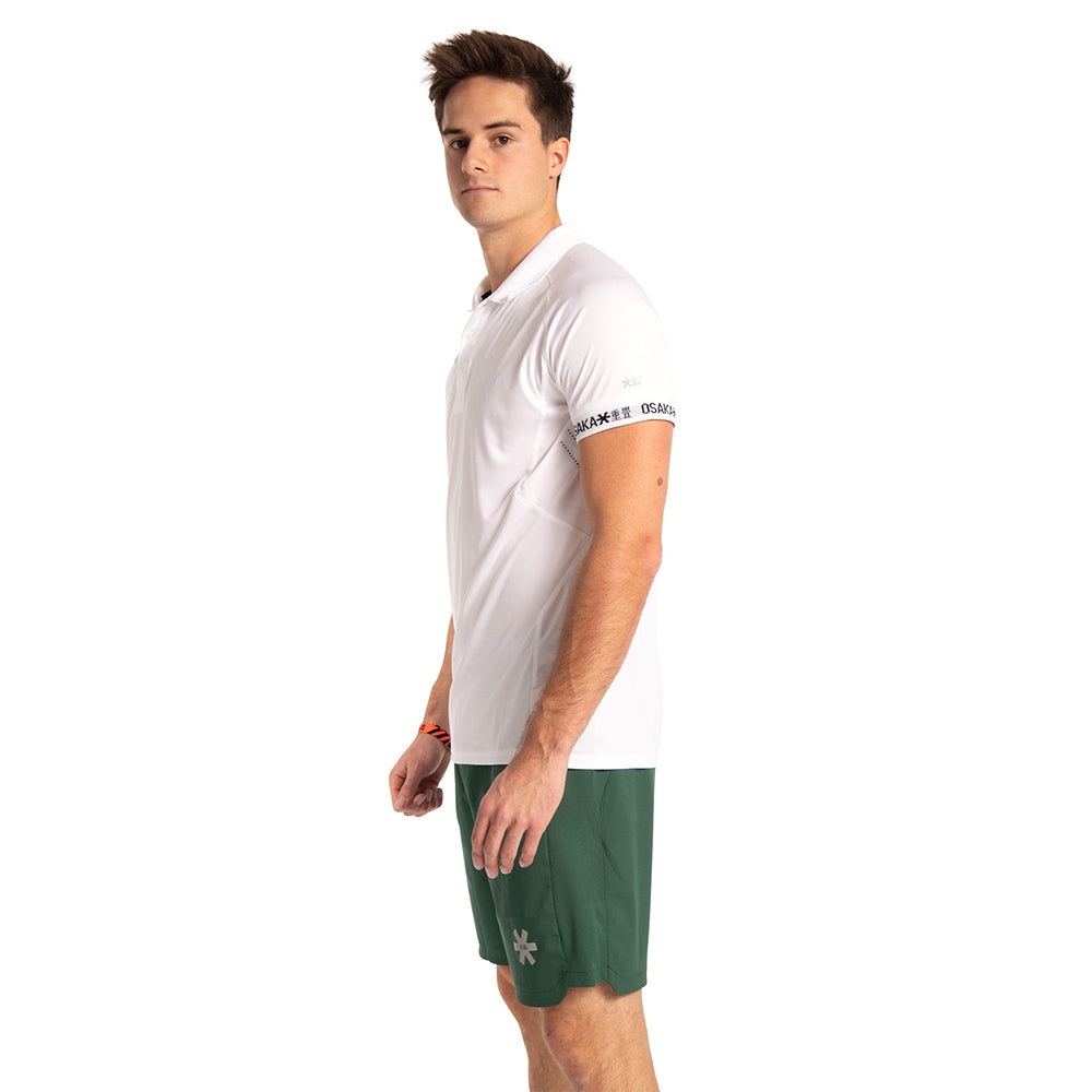 Osaka Men Polo Jersey | White