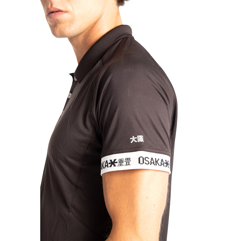 Osaka Men Polo Jersey | Black