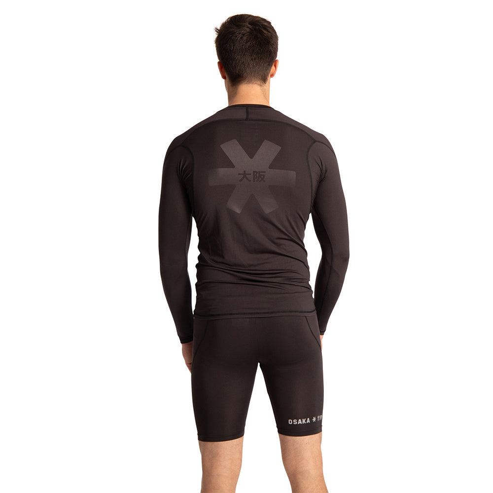 Osaka Men Baselayer Top | Black