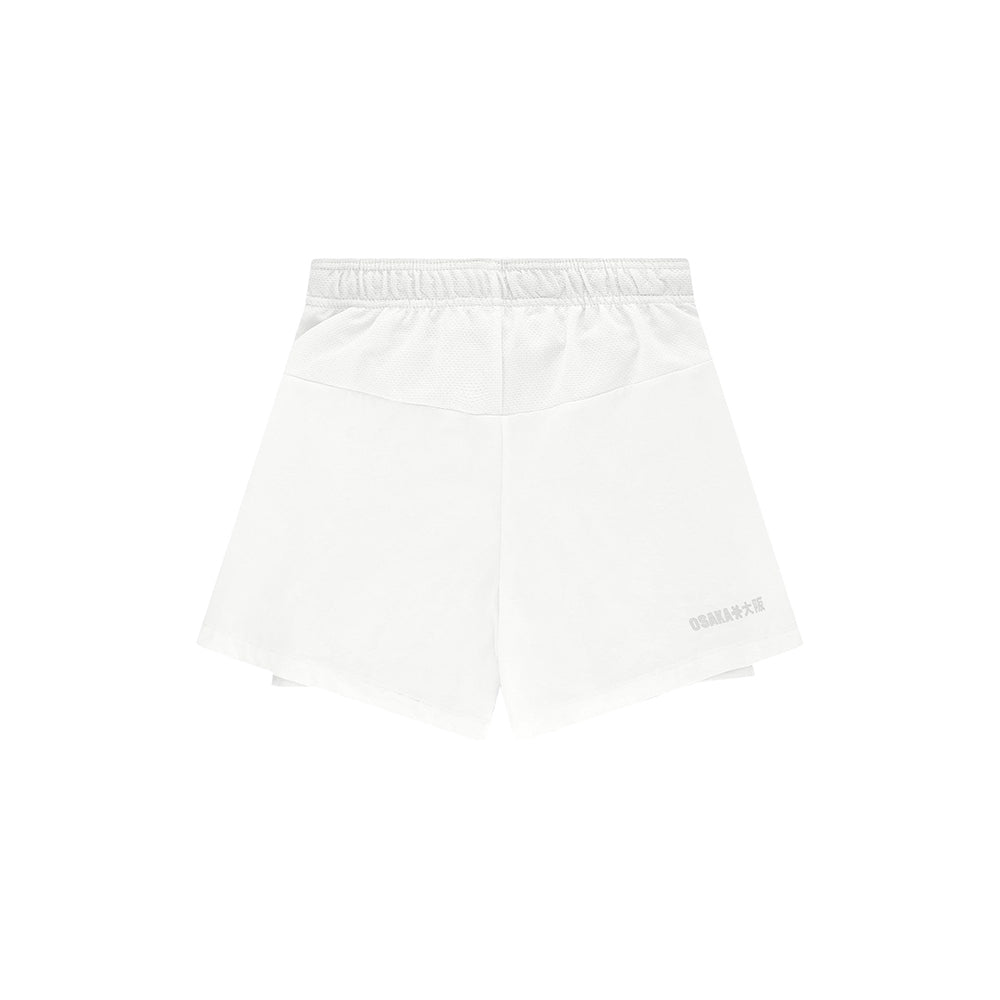 Osaka Men 2 in 1 Shorts | White