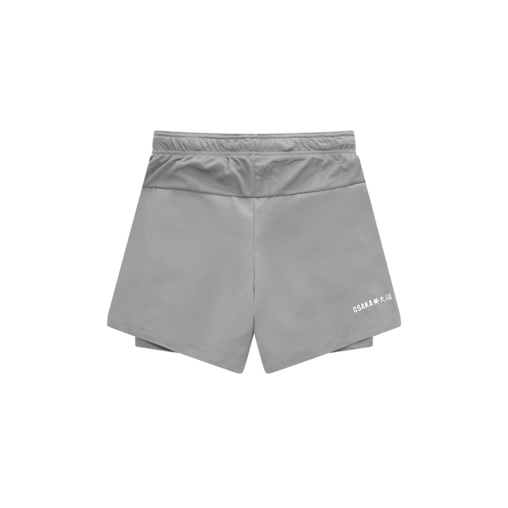 Osaka Men 2 in 1 Shorts | Light Grey