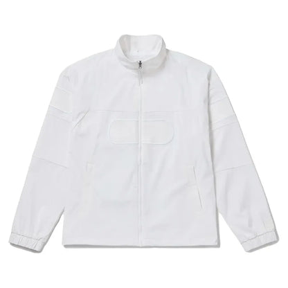 Unisex Center Court Ace Podium Tennis Jacket White and Black