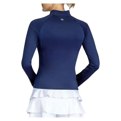 Women's Imelda Long Sleeve 3/4 Zip Tennis Top