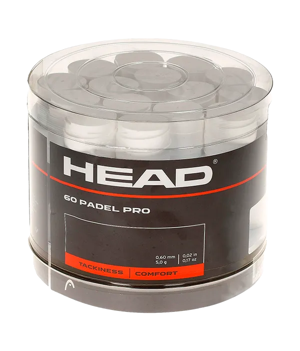 Tambor Overgrips HEAD Padel Pro White (x60)