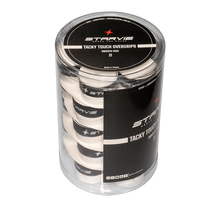 Tambor Overgrips Starvie Tacky Touch Smooth White (x25)