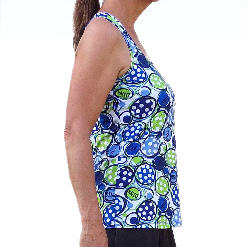 Picckleball Bella Racerback Tank Dink 1