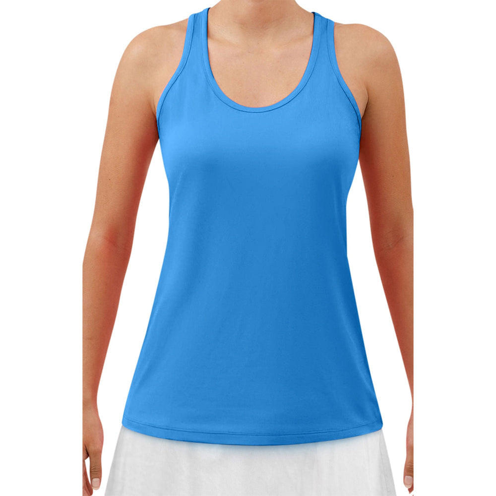 Picckleball Bella Racerback Tank Electric Blue