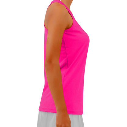 Picckleball Bella Racerback Tank Hot Pink
