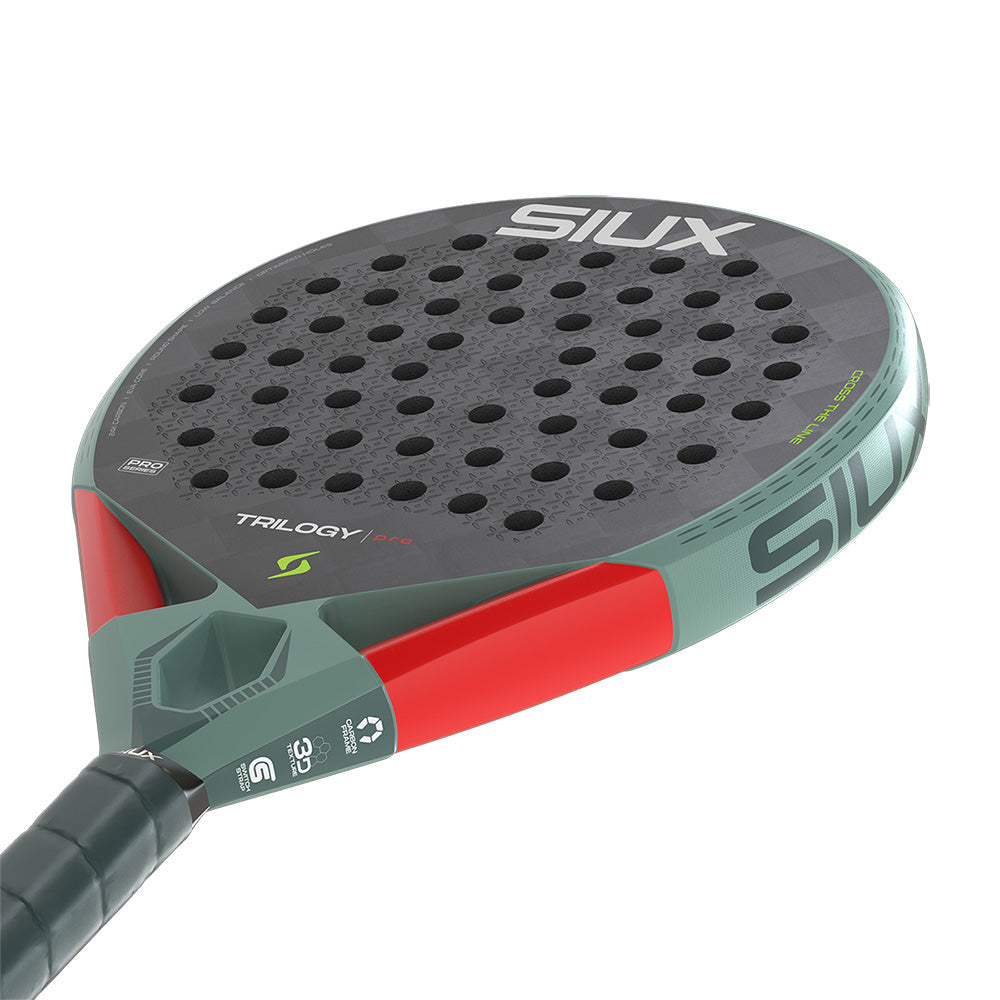 Siux Padel Trilogy Pro 2026 Ash Green Padel Racket