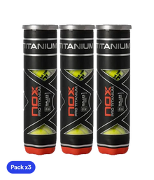 Balls  NOX Pro Titanium (x4)(Pack x3)