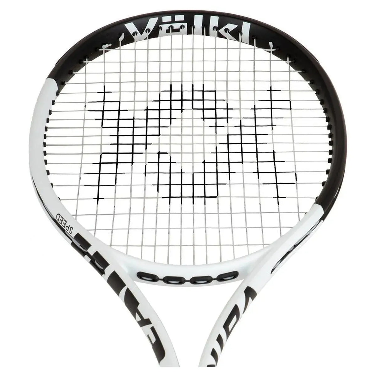 Team Speed Prestrung White and Black Tennis Racquet-Racquets-Volkl-V19603-2-Tennis Express