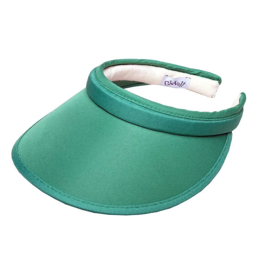 Women's Solid Clip-On Visor-Apparel-Glove It-V2-B-green-Tennis Express