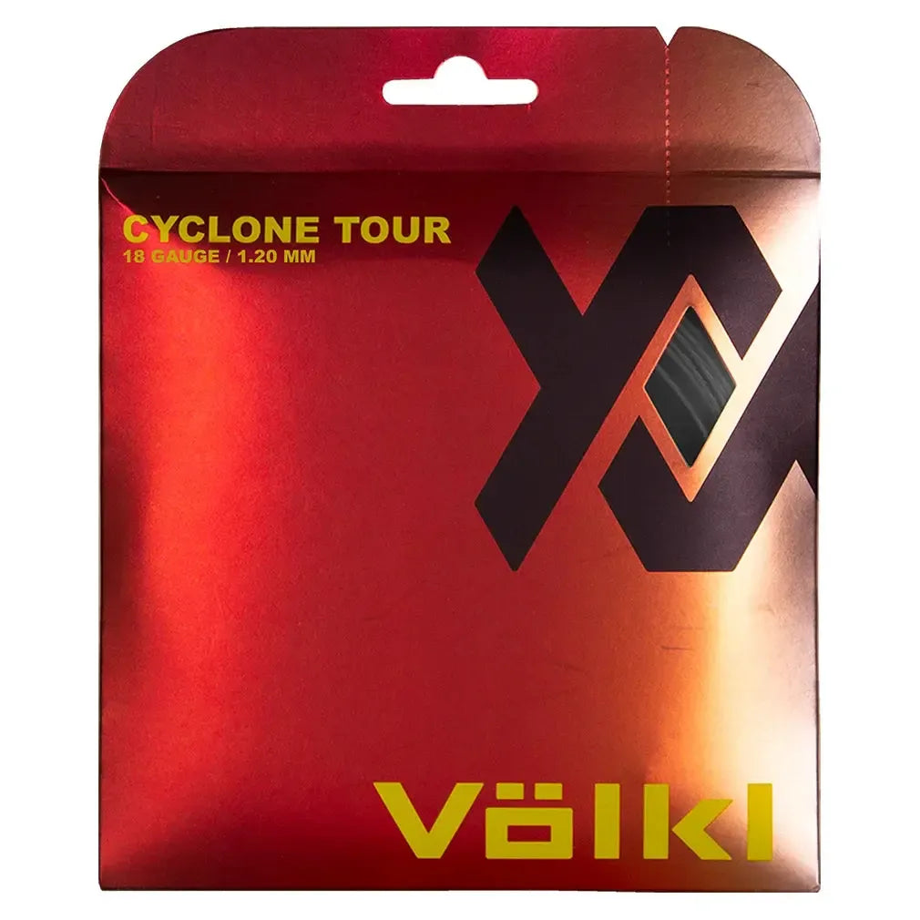 Cyclone Tour 18G Tennis String Anthracite-Strings-Volkl-V23618-ant-18-Tennis Express