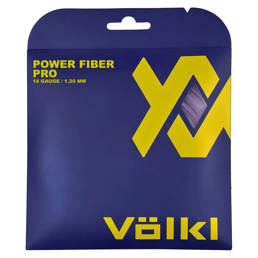 Power Fiber Pro Tennis String Lavender-Strings-Volkl-V2555-SET-18-1-Tennis Express