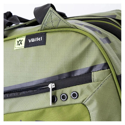 Primo 6 Pack Tennis Bag Army Green and Black