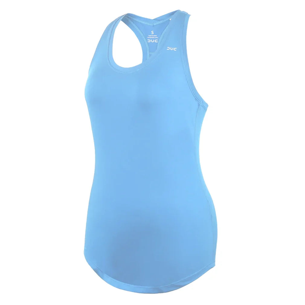 Women's Hailey Racer Tennis Tank-Apparel-Duc-W2206-TEAM-Blue-610001Tennis Express