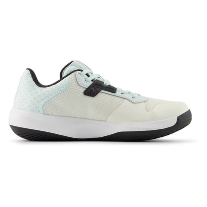 Women's 696v6 2E Width Tennis Shoes Sea Salt and Glint Blue