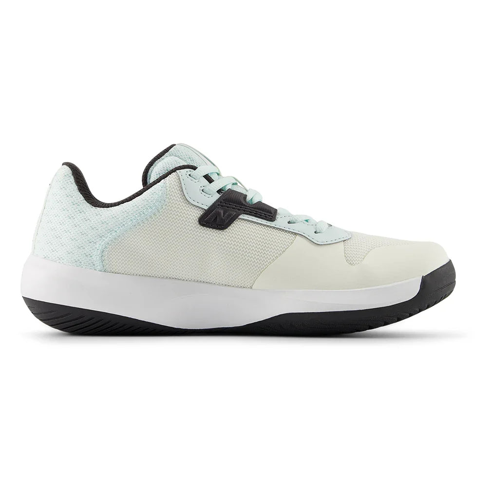 Women's 696v6 D Width Tennis Shoes Sea Salt and Glint Blue