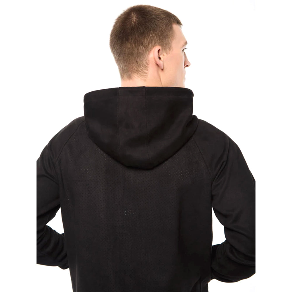 Sergio Tacchini Camoscio Hoodie |  Black Beauty