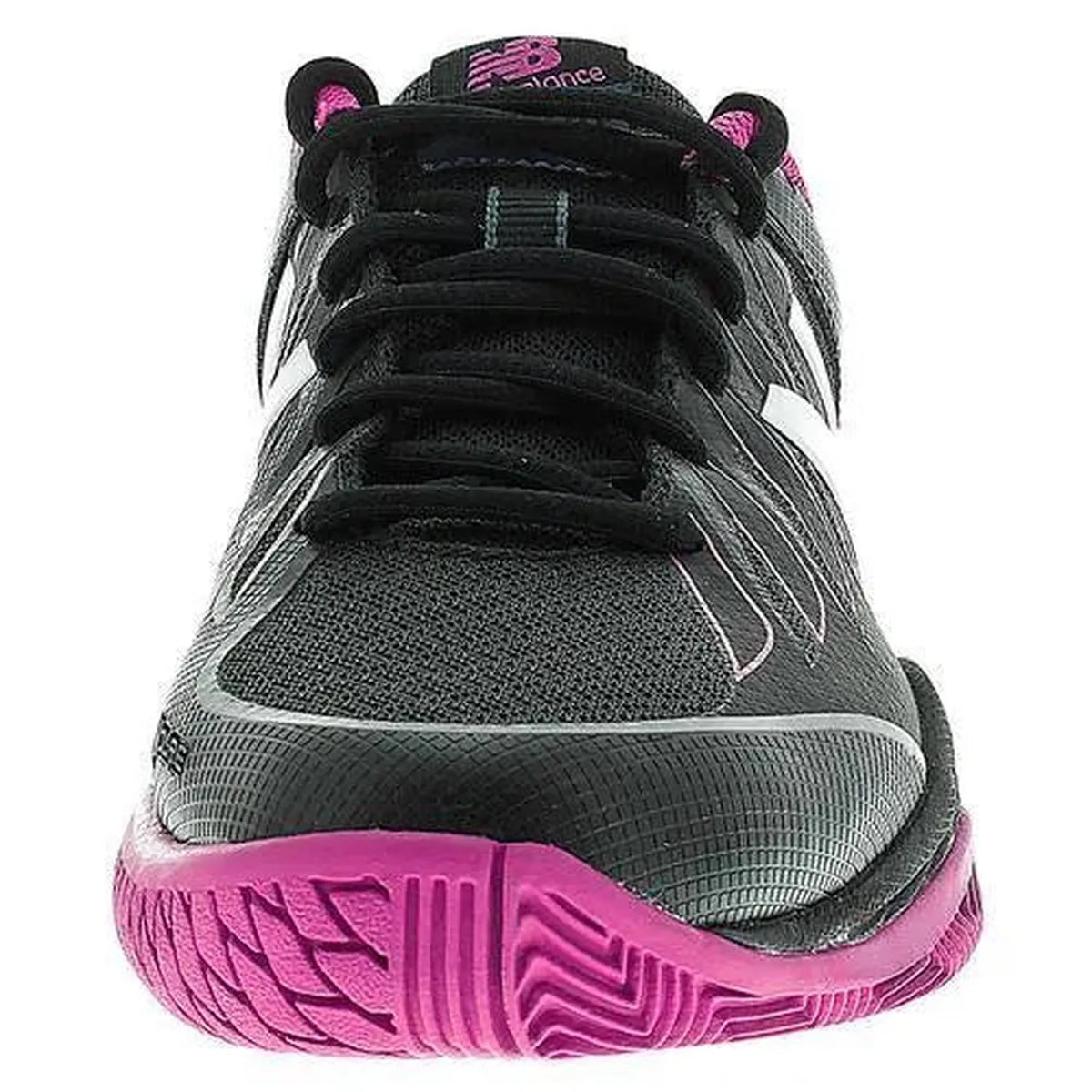 Women's 1006 B Width Tennis Shoes Black and Pink-Footwear-New Balance-WC1006WR-11-Tennis Express