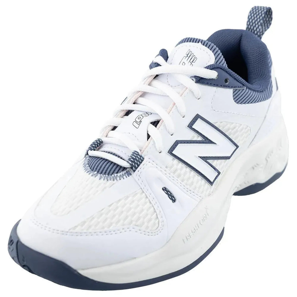Women's Fresh Foam X 1007 2E Width Tennis Shoes White-Footwear-New Balance-WC1007WT2E-F23_20-Tennis Express