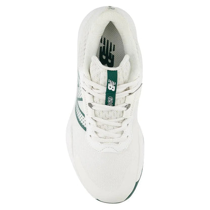 Women's 696v6 B Width Tennis Shoes White and Marsh Green