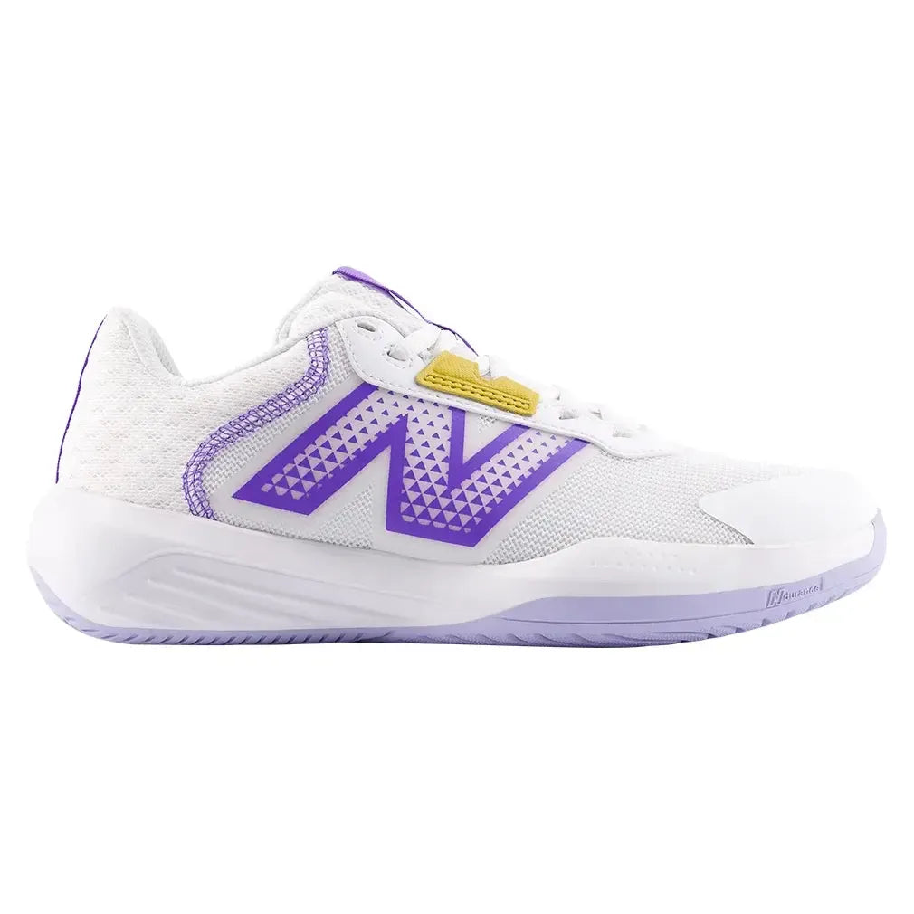 Women's 696v6 B Width Tennis Shoes White and Daybreak