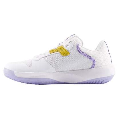 Women's 696v6 B Width Tennis Shoes White and Daybreak