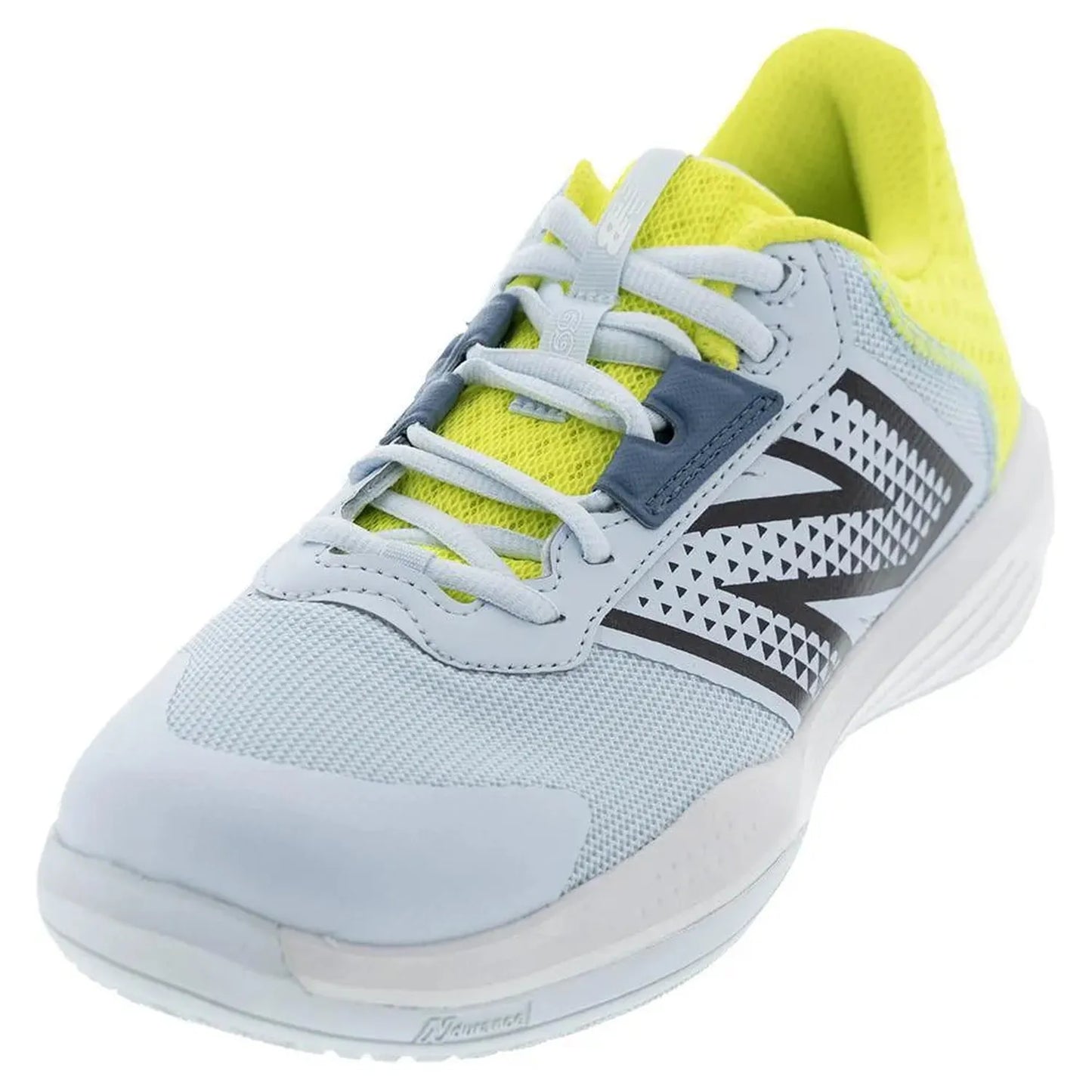 Women's 696v6 B Width Tennis Shoes Quarry Blue and Firefly-Footwear-New Balance-WCH696U6B-F24-7-[Sku]-Tennis Express