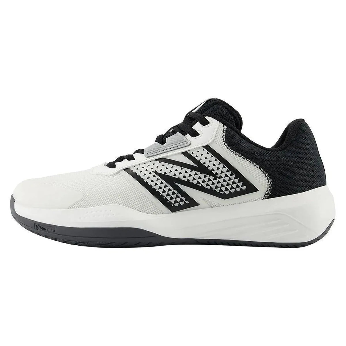 Women's 696v6 B Width Tennis Shoes White and Black-Footwear-New Balance-WCH696W6-1-Tennis Express
