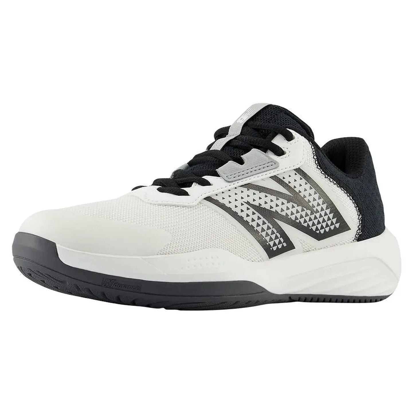 Women's 696v6 B Width Tennis Shoes White and Black