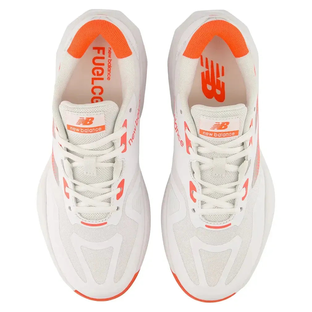 Women's FuelCell 796v4 B Width Pickleball Shoes White and Urgent Red