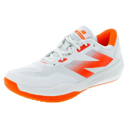 Women's FuelCell 796v4 D Width Tennis Shoes White and Urgent Red-Footwear-New Balance-WCH796G4D-F25-Tennis Express