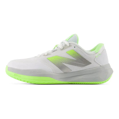 Women's FuelCell 796v4 B Width Tennis Shoes White and Bleached Lime-Footwear-New Balance-WCH796W4-1-2-[Sku]-Tennis Express
