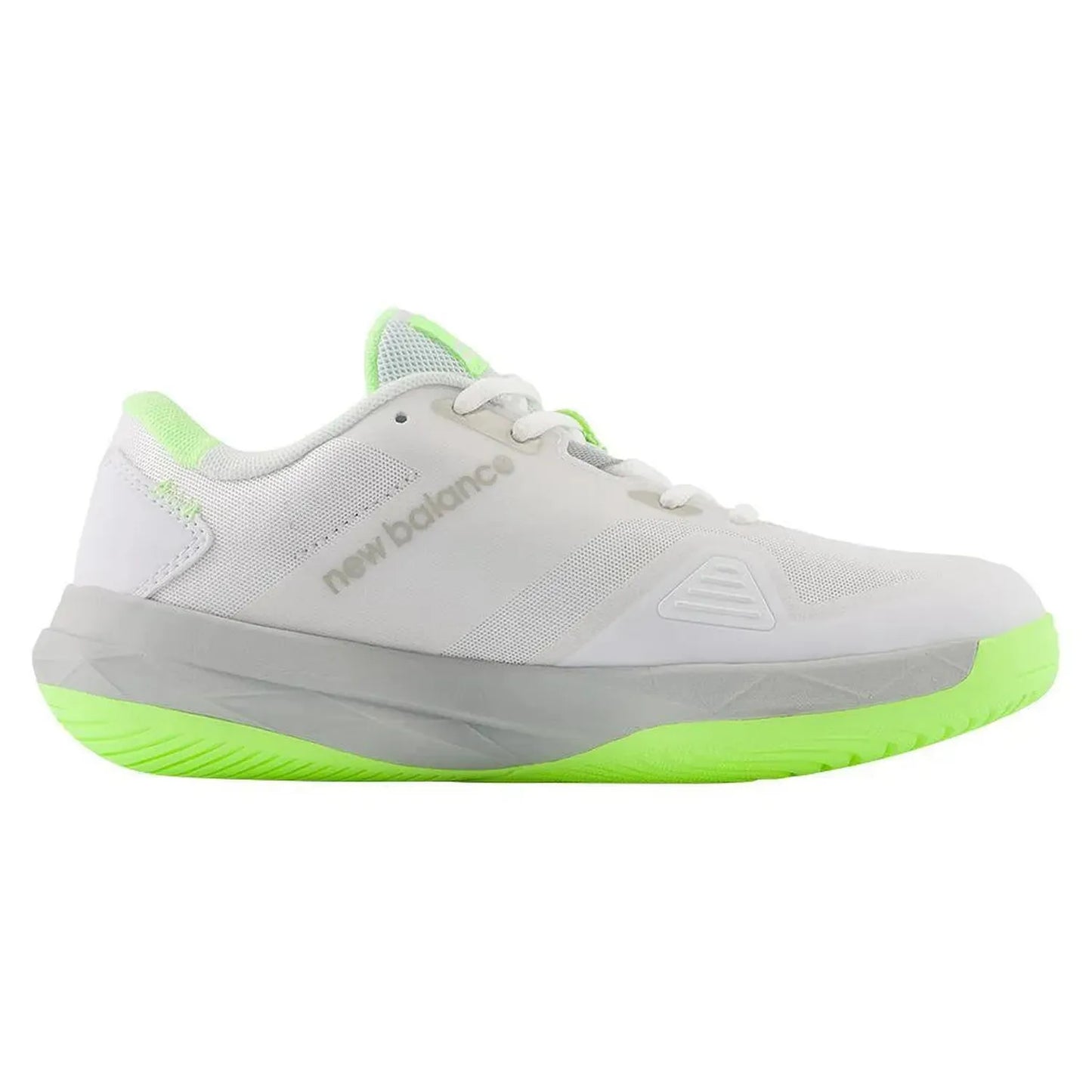 Women's FuelCell 796v4 B Width Tennis Shoes White and Bleached Lime
