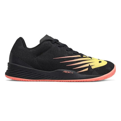 Women's 896v3 B Width Tennis Shoes Black and Ginger Pink