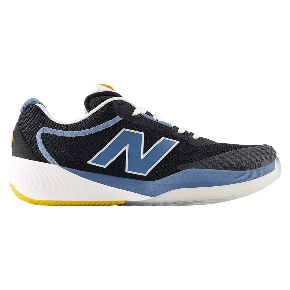Women's FuelCell 996v6 D Width Tennis Shoes Black and Blue Gemstone