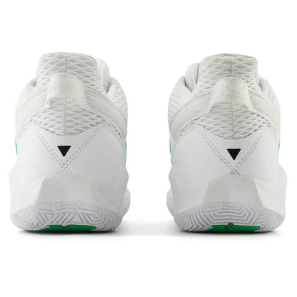 Women's Coco CG2 D Width Tennis Shoes White and Green Apple