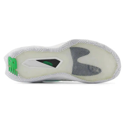 Women's Coco CG2 B Width Tennis Shoes White and Green Apple