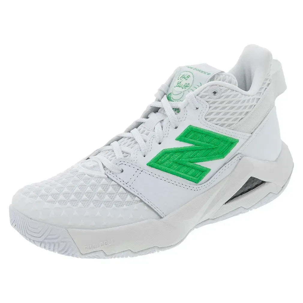 Women's Coco CG2 D Width Tennis Shoes White and Green Apple-Footwear-New Balance-WCHCOCG2B-U25copy-Tennis Express