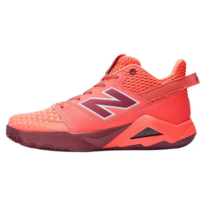 Women's Coco CG2 D Width Tennis Shoes Urgent Red and Monarch Burgundy