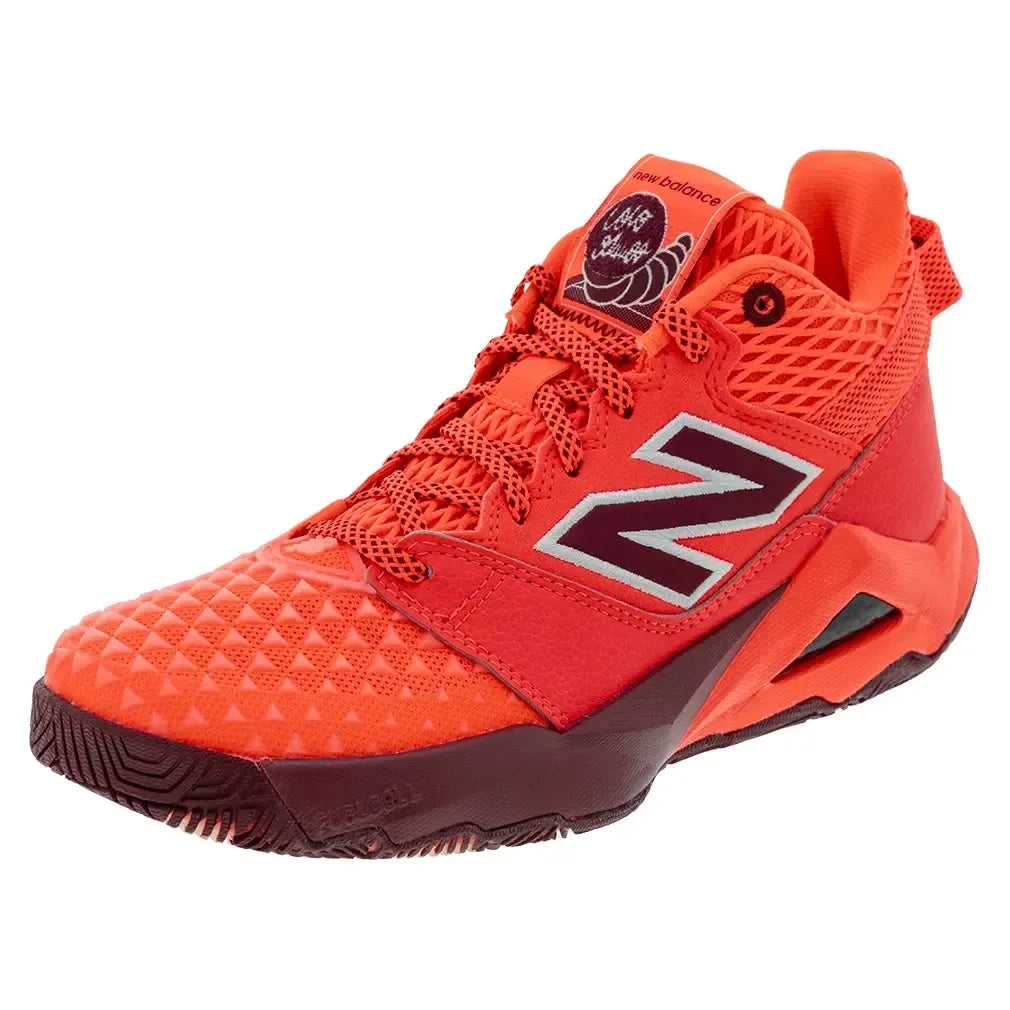 Women's Coco CG2 D Width Tennis Shoes Urgent Red and Monarch Burgundy-Footwear-New Balance-WCHCOCR2D-F25-1-[Sku]-Tennis Express