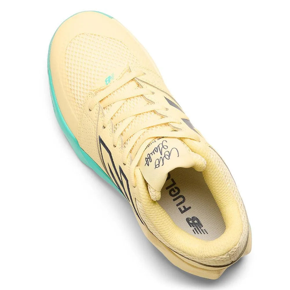 Women's FuelCell Delray B Width Tennis Shoes Parchment
