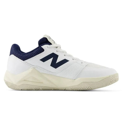 Women's FuelCell Delray B Width Tennis Shoes White and Navy