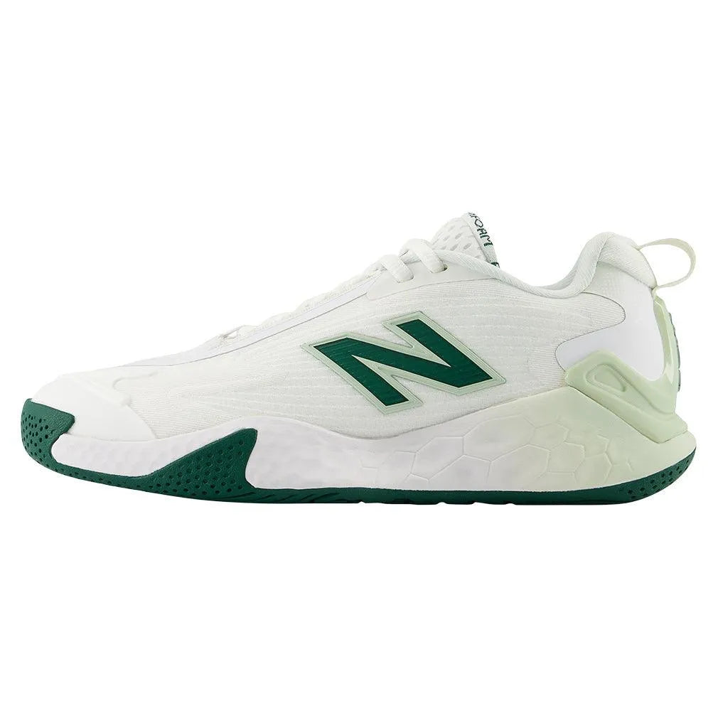 Women's Fresh Foam X CT-Rally D Width Tennis Shoes White and Marsh Green