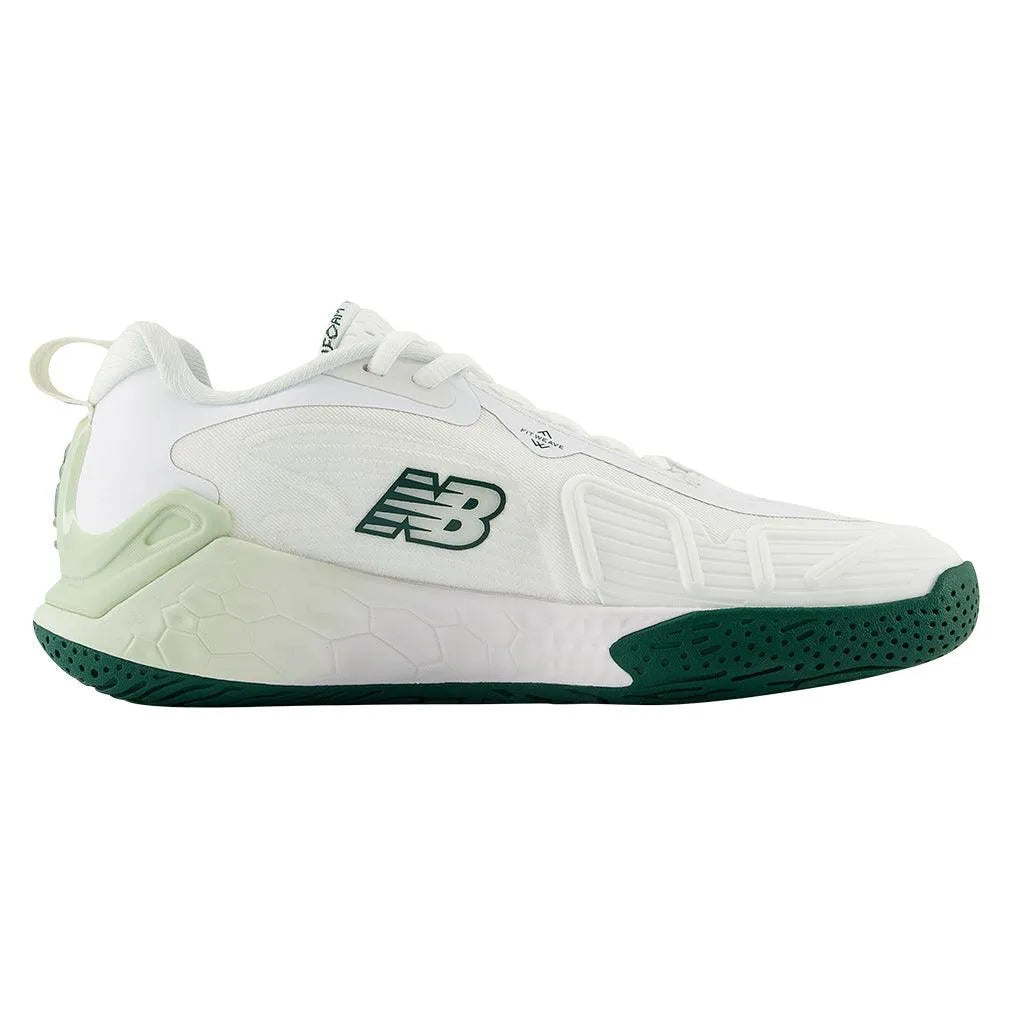 Women's Fresh Foam X CT-Rally D Width Tennis Shoes White and Marsh Green