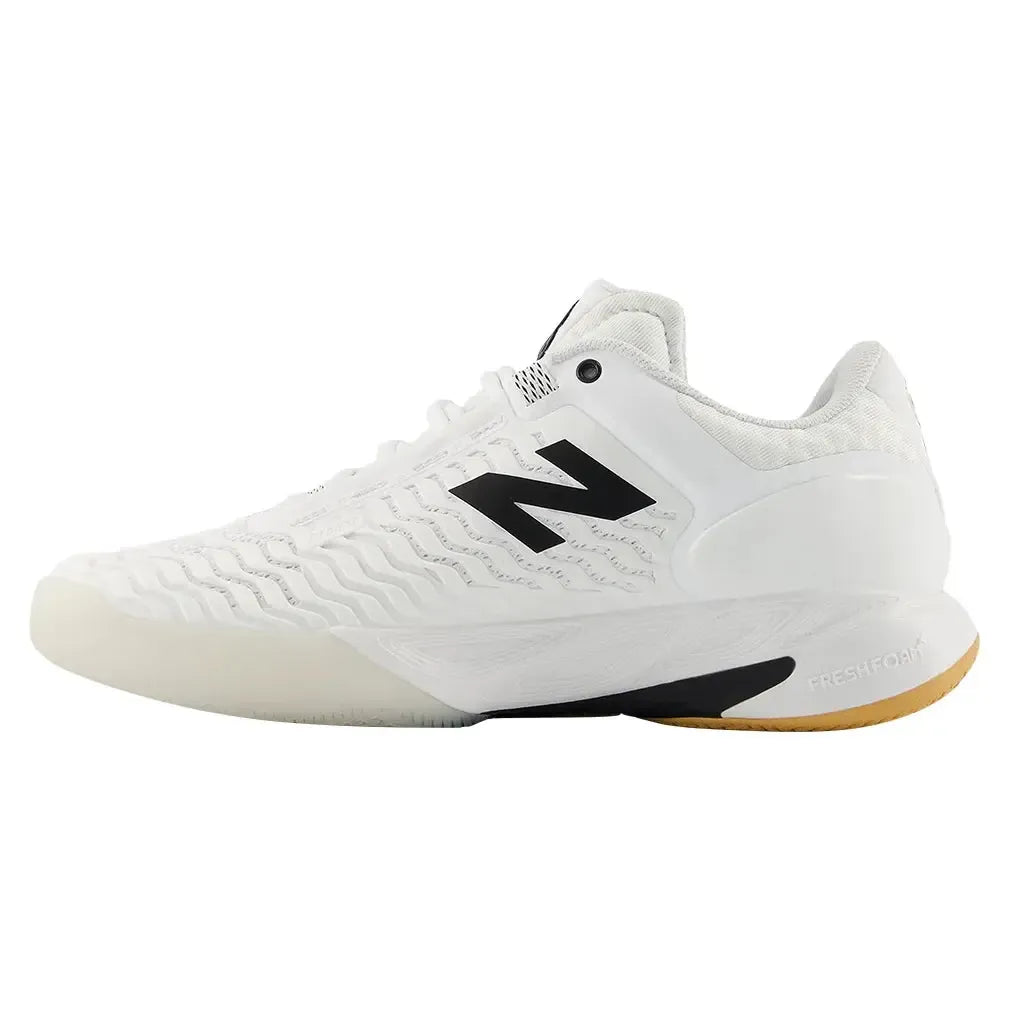 Women's Fresh Foam X CT-Rally v2 B Width Tennis Shoes White and Gum