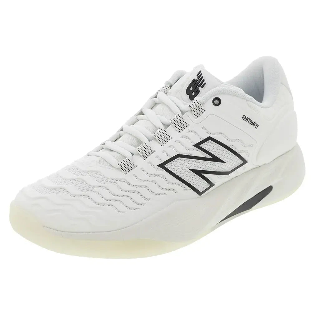Women's Fresh Foam X CT-Rally v2 B Width Tennis Shoes White and Gum-Footwear-New Balance-WCHRALC2B-F25copy-Tennis Express