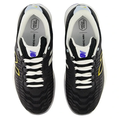 Women's Fresh Foam X CT-Rally v2 B Width Tennis Shoes Black and Apollo Gold